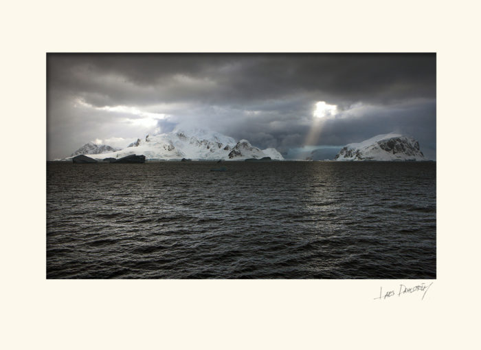 Isberg Antarktis..
