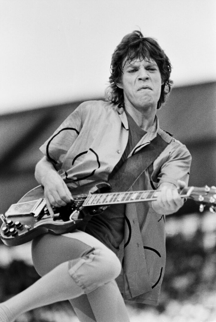 Mick Jagger Ullevi 1982